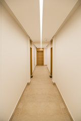 Corridor in modern building