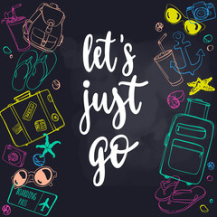 Travel inspiration quote.