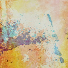 Obraz na płótnie Canvas Abstract grunge wall background with color brush strokes