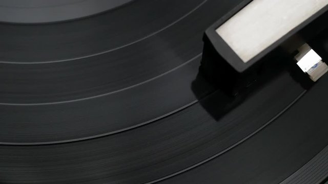 Vintage vinyl stereo record player