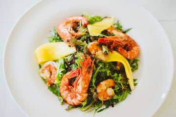 Beautiful and tasty meal on a plate