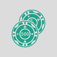 Casino chips icon