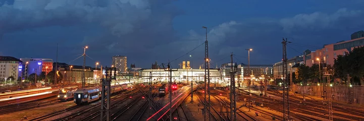 Foto auf Acrylglas Bahnhof Der Hauptbahnhof in München
