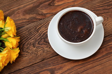 Kawa i róże © fotodrobik