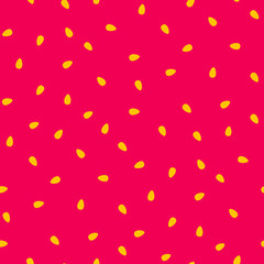 Abstract seamless background with seed on pulp pattern watermelon or berry