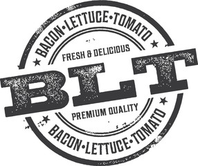 Bacon Lettuce Tomato BLT Sandwich