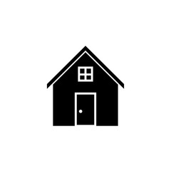 House solid icon, home and building sign, vector graphics, a filled  pattern on a white background, eps 10.