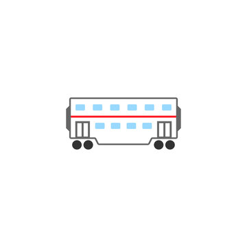 recommend clip art: Railway carriage solid icon, navigation and transport sign, vector graphics, a colorful flat pattern on a white background, eps 10.