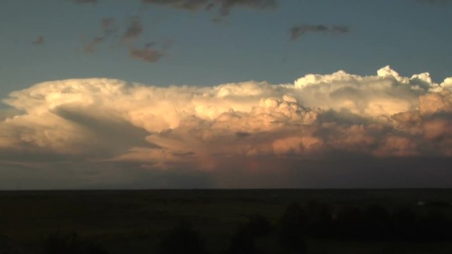 Distant Thunderheads on High Plains