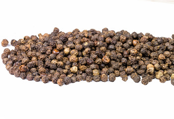 Pepper on a white background