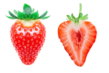 Strawberry isolated on white