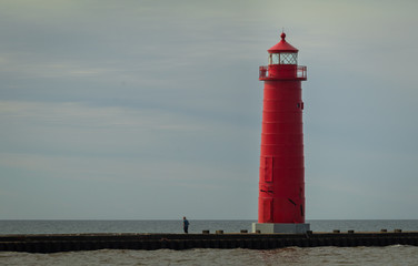Fishing at the Lighthouse