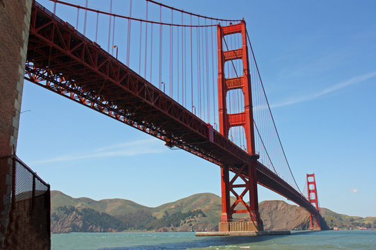 San Francisco Golden Gate Bridge en Californie, USA