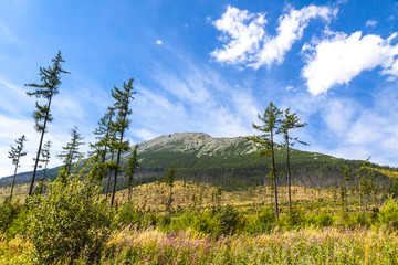 Picturesque view of Tatra mountains, Slovakia