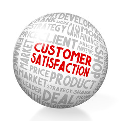 Customer satisfaction concept