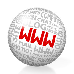 WWW - Internet concept
