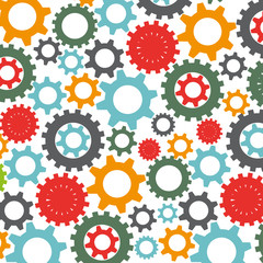 gear setting isolated icon vector illustration design