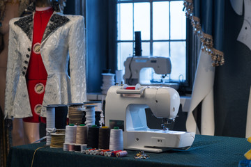 Table tailor in the studio