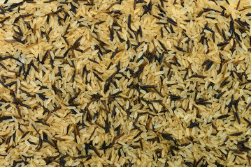 mixed rice texture