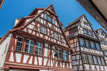 Obraz premium Maison à colombages, Strasbourg, Alsace ,France