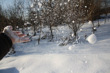 Schneefall