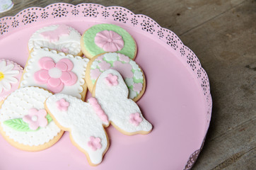 Freshly Baked Spring Flower  Cookies