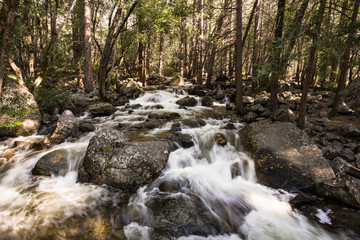 Bridalvail Creek at Yosemite NP, CA, USA