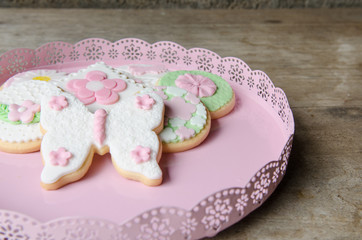 Freshly Baked Spring Flower  Cookies