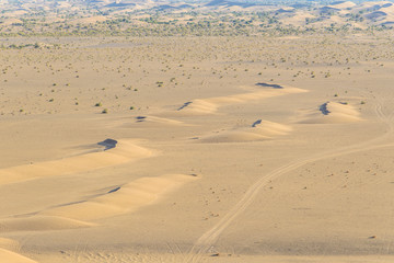 Sand dunes in Dasht-e Kavir