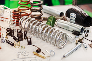 Fototapeta premium Various metal springs