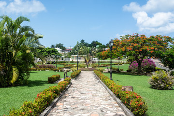 public park in Petit Canal, Guadeloupe