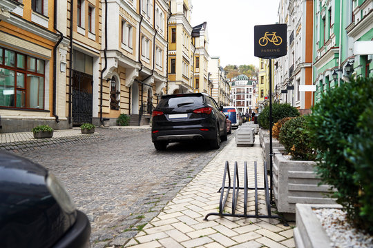 Bicycle Parking At Street