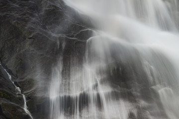Obraz na płótnie Canvas Waterfall, close up