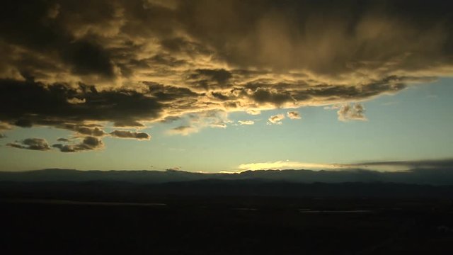 Underlit Mountain Wave Cloud