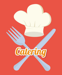 catering related icons emblem vector illustration design 
