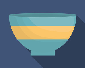bowl dishware icon image vector illustration design 