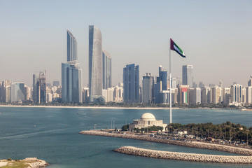 Abu Dhabi Downtown Skyline