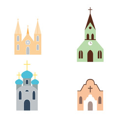 Religion icons vector illustration.