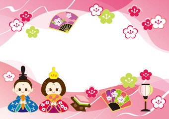 桃 ウェイブ ひな祭り