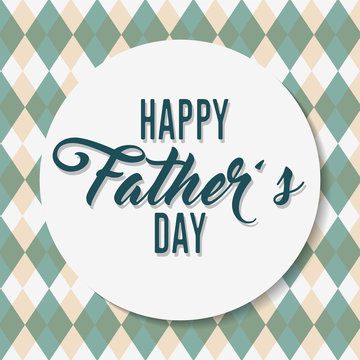 happy fathers day letters emblem and related icons image vector illustration design 