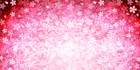 Fototapeta premium 桜 春 花 背景 