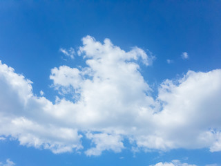 blue sky with clouds background.