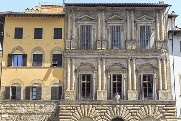 Fototapeta na wymiar Palazzo Uguccioni in Florence, Italy