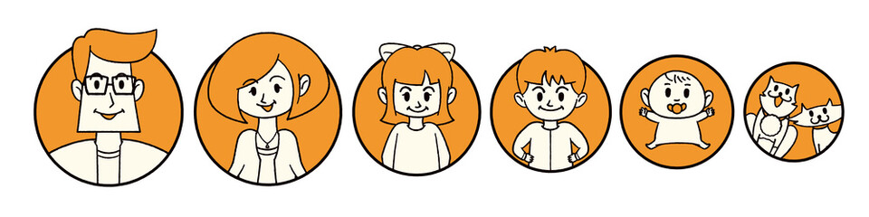 アイコン　家族