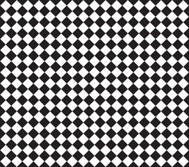 Vector background with black and white rhombus
