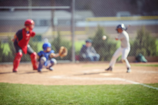 Baseball blur background
