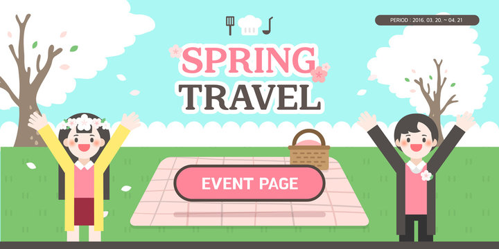 Spring Event Template