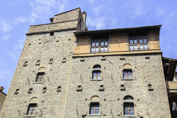 Fototapeta na wymiar Old building in Florence, Italy