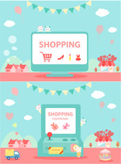 Shopping Illustration