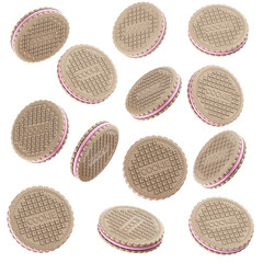 Collection of Round Chocolate Cookies